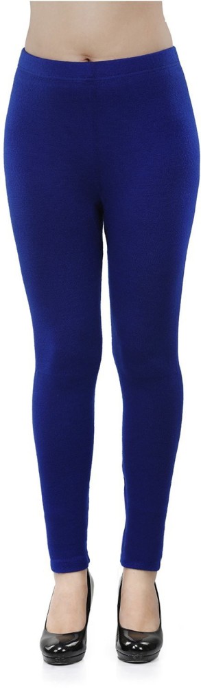 Ankle Leggings-Royal Blue