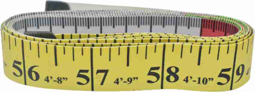 Buy SellnShip Flexible Fiberglass Tailor Inch Tape Measure for Body  Measurement Sewing (150cm/60 in) Online at Best Prices in India - JioMart.