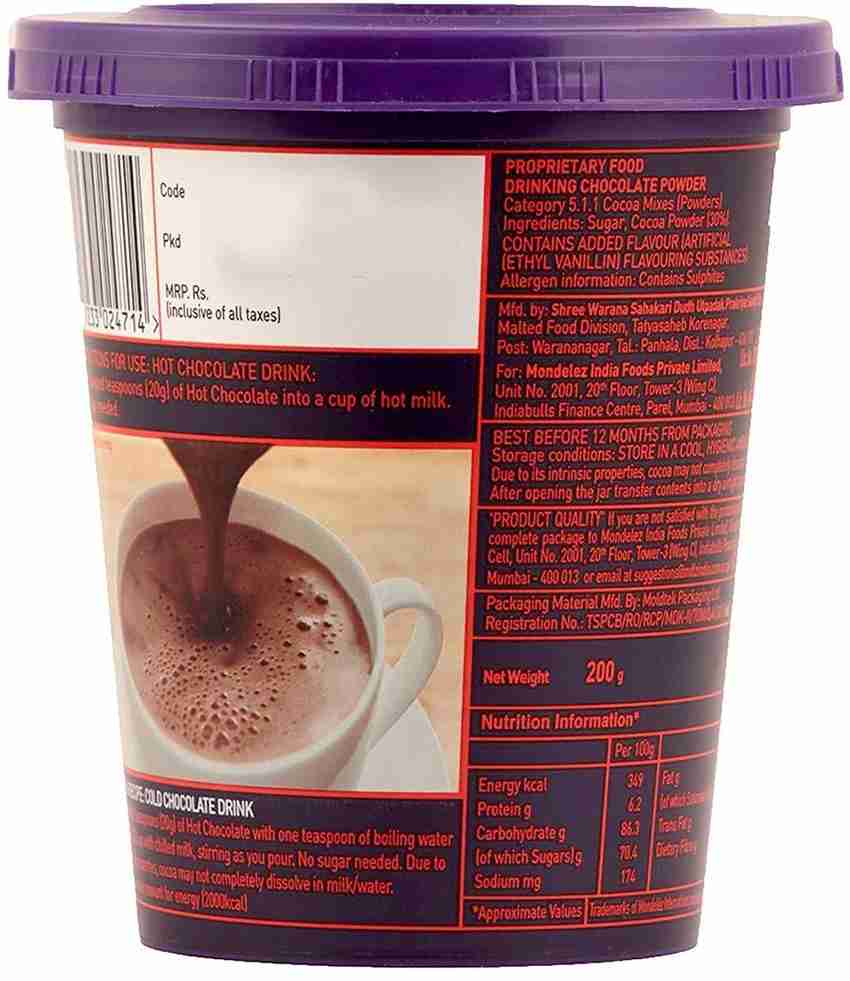 Hot outlet chocolate price