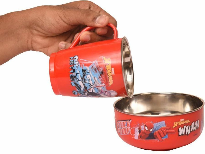 Buy Swastiksales Plastic mugs for kids - Spiderman Online at Low Prices in  India 