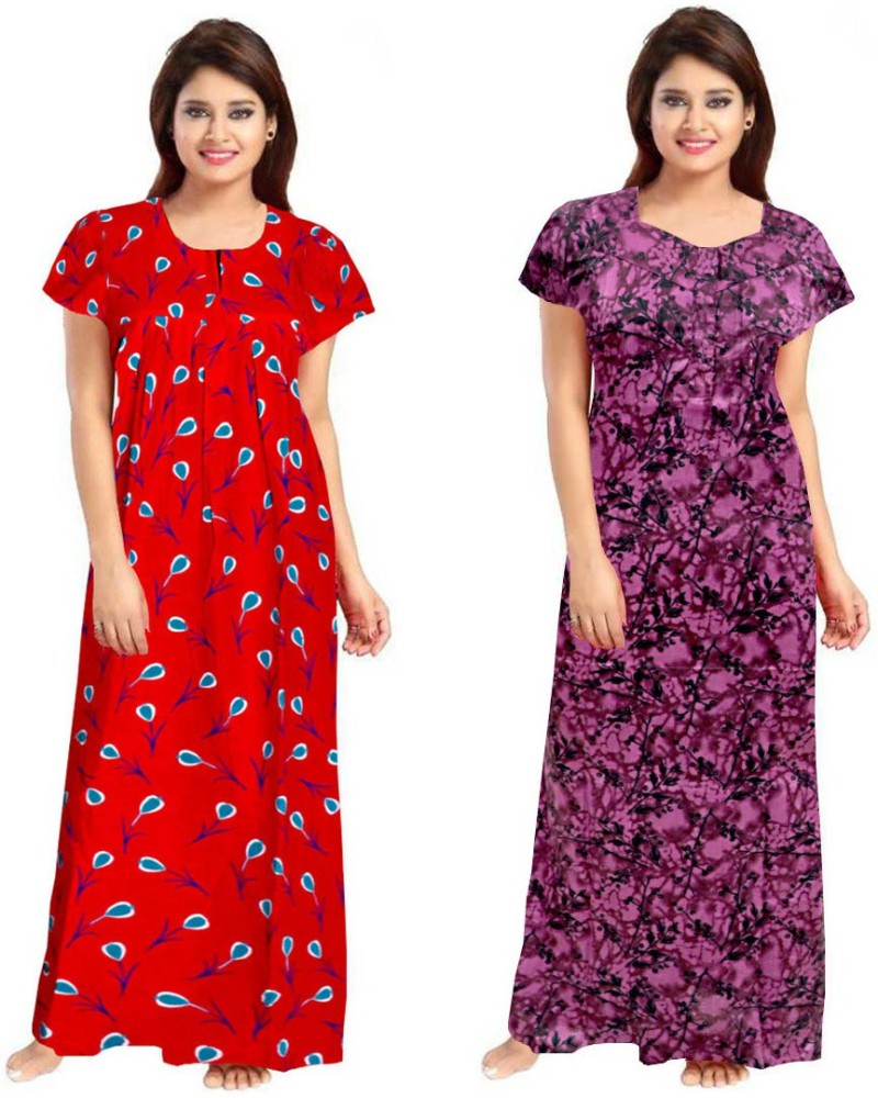 Buy Cotton Nighties For Women Online In India At Best Price Offers