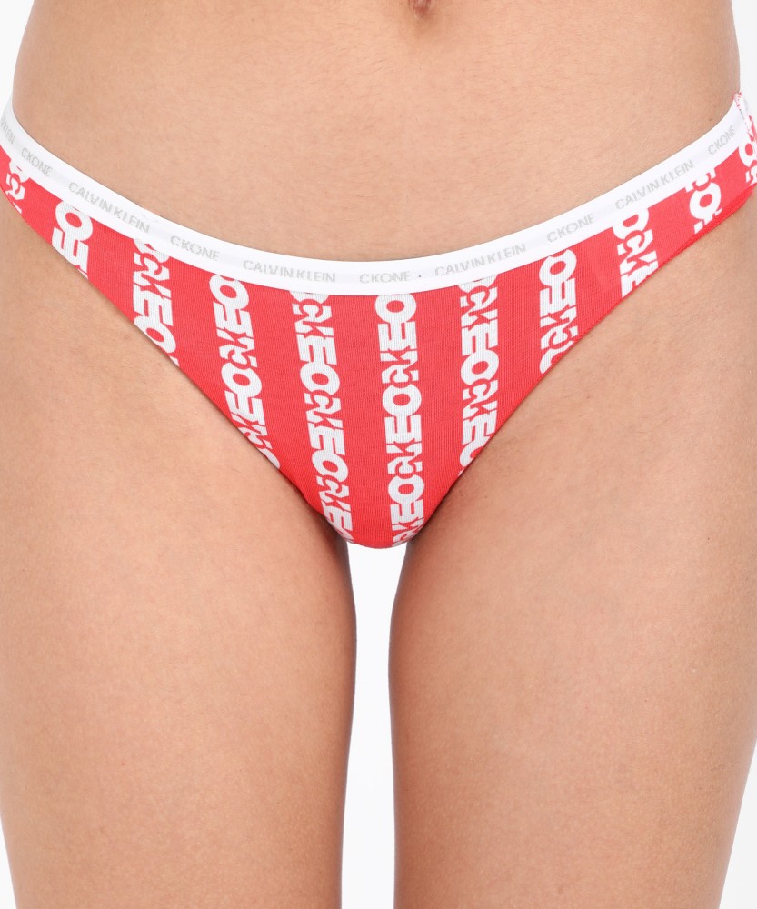 Calvin Klein Underwear Women Bikini Red Panty - Buy Calvin Klein Underwear  Women Bikini Red Panty Online at Best Prices in India