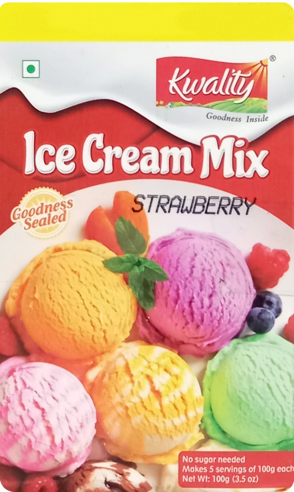 Kwality Ice Cream Mix Strawberry Flavour, 47 OFF