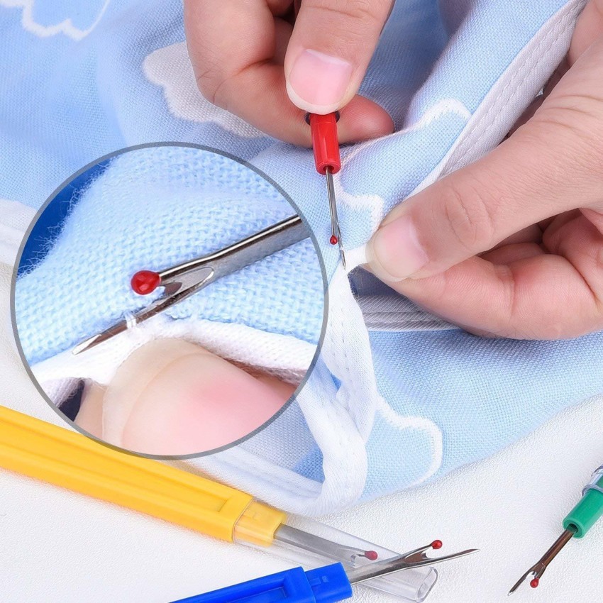 IMZAY Tailor Sewing Scissors Set With Steel Fabric Cutting Scissors Small  Yarn Scissors Tape Measure Seam Ripper DIY Sewing Kit