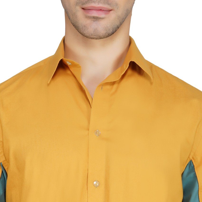 honey color shirt