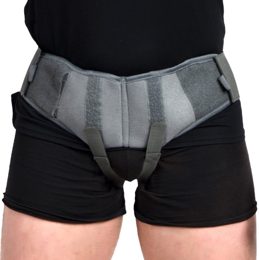 Wonder Care- Inguinal Hernia Support Truss for Single Inguinal or Sports  Hernia with one Removable Compression Pads & Adjustable Groin Straps  Surgery