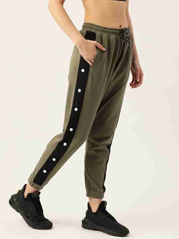 Dressberry Solid Women Dark Green Track Pants - Buy Dressberry Solid Women  Dark Green Track Pants Online at Best Prices in India