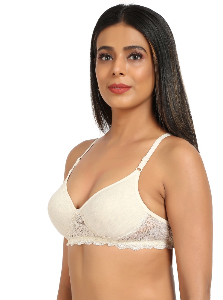 HiloRill Full Support Minimizer Cotton Bra for Women, Everyday T-Shirt  Pushup Heavy Breast | Bust Plus Size Bra