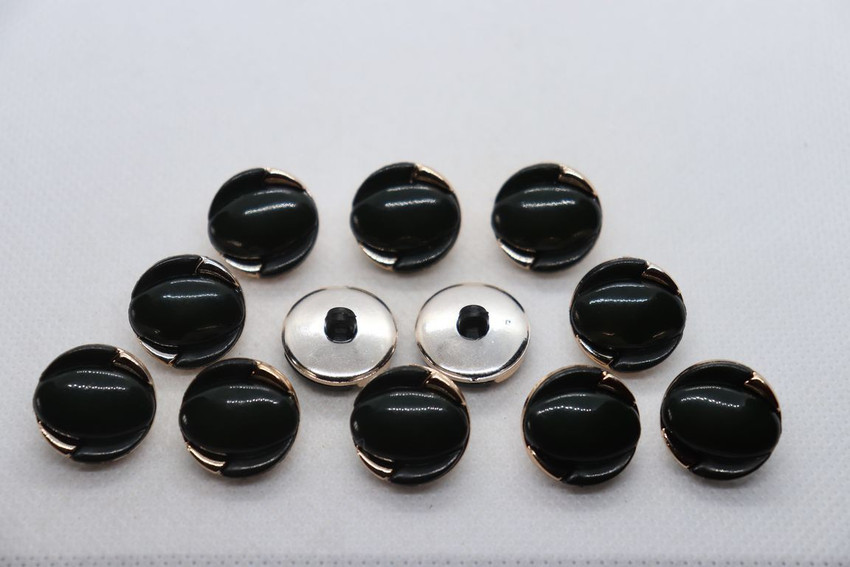 Fancy deals black buttons