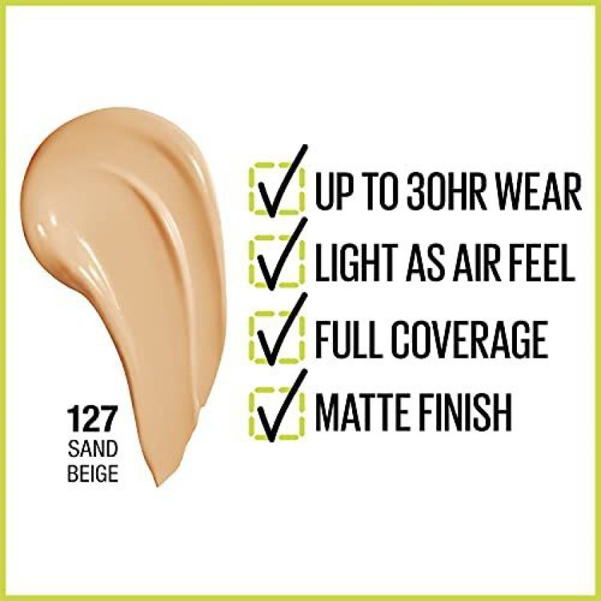 MAYBELLINE NEW YORK Super Stay Full Coverage Liquid Foundation Makeup, Sand  Beige, 1 fl. oz. (Packaging May Vary) Concealer - Price in India, Buy  MAYBELLINE NEW YORK Super Stay Full Coverage Liquid