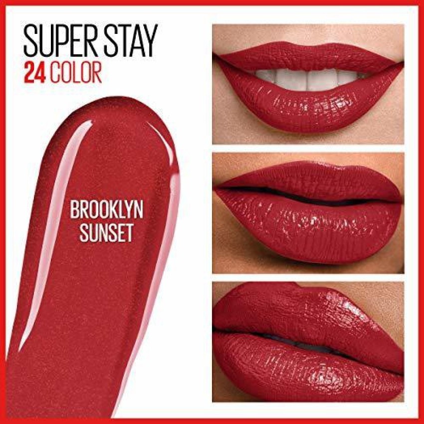 Maybelline superstay 24 deals keep it red