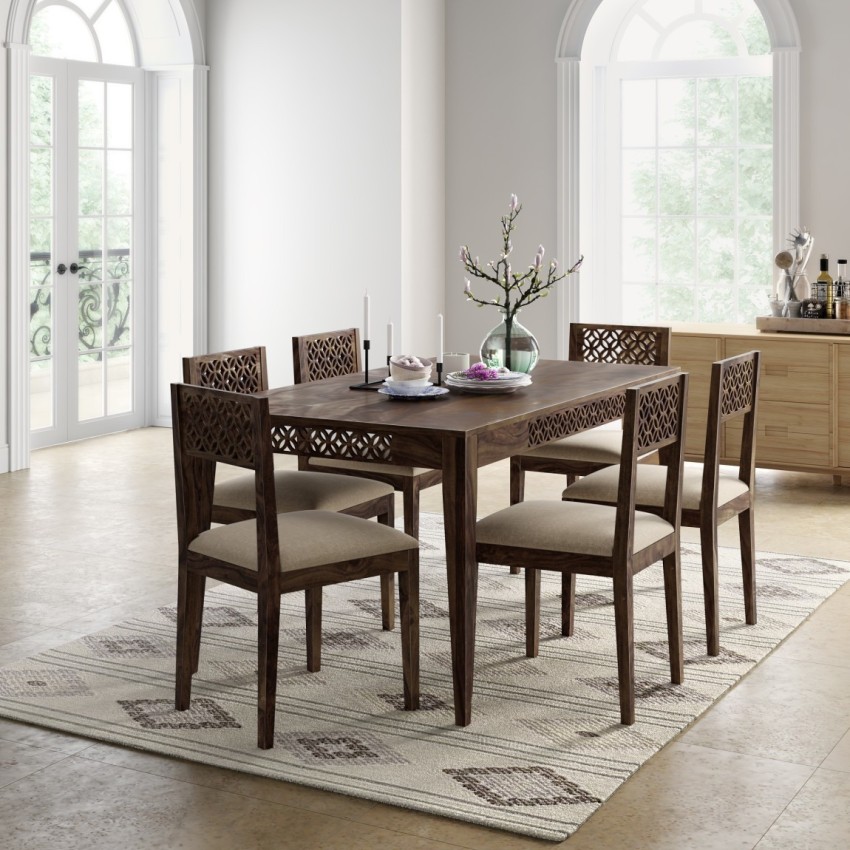 Sheesham 6 seater dining table new arrivals