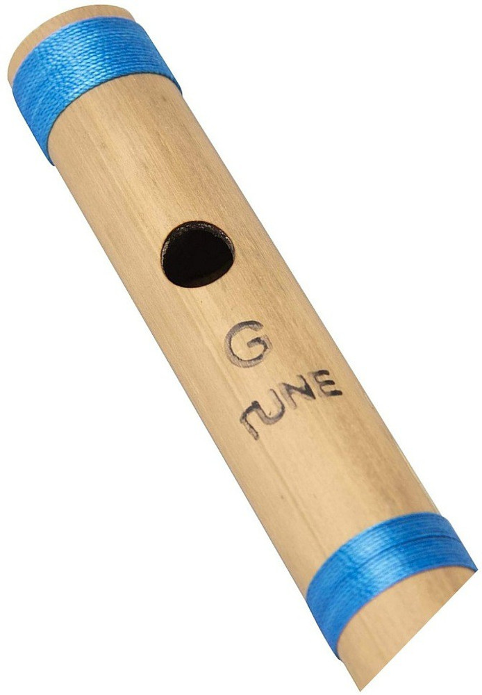 Rio Beginner Bamboo Bansuri G Scale 6 Hole 17 Inch Bamboo Flute