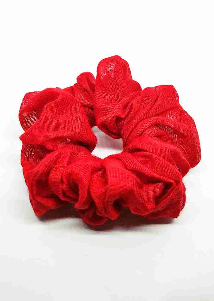 Aara RED SCRUNCHIE 3 Hair Band Price in India Buy Aara RED