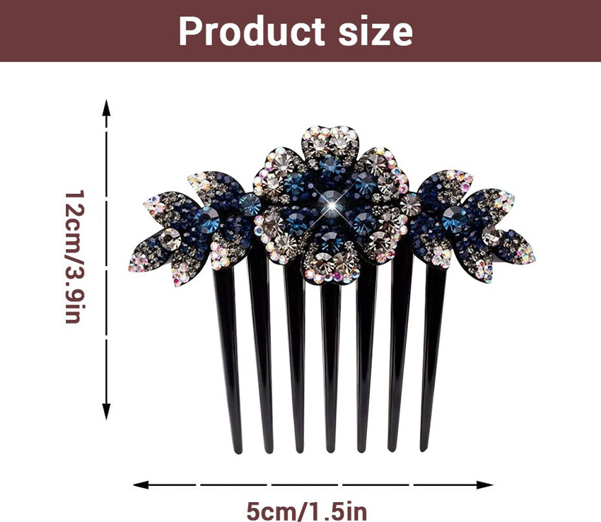 Fancy hair clips store and combs