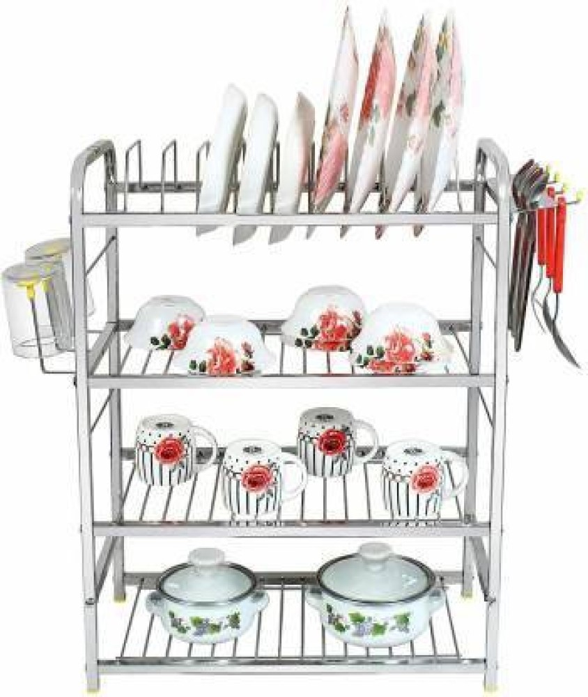 PALOMINO Utensil Kitchen Rack Steel 24*24 inch Wall Mount Modern Kitchen  Utensils Dish Rack Stainless Steel Kitchen Rack Utensil Rack Utensil Stand  (Steel) Steel Kitchen Rack (Steel) Price in India - Buy