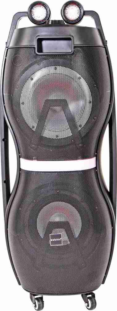 Movable speaker deals with mic