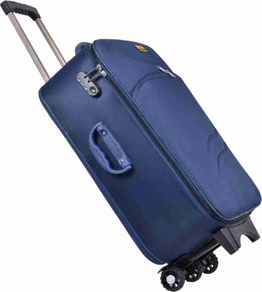 CITY BAG Medium Cabin Luggage bag (61cm)Trolley bag Two Wheel And Number  Lock Expandable Cabin & Check-in Set - 24 inch BLUE - Price in India