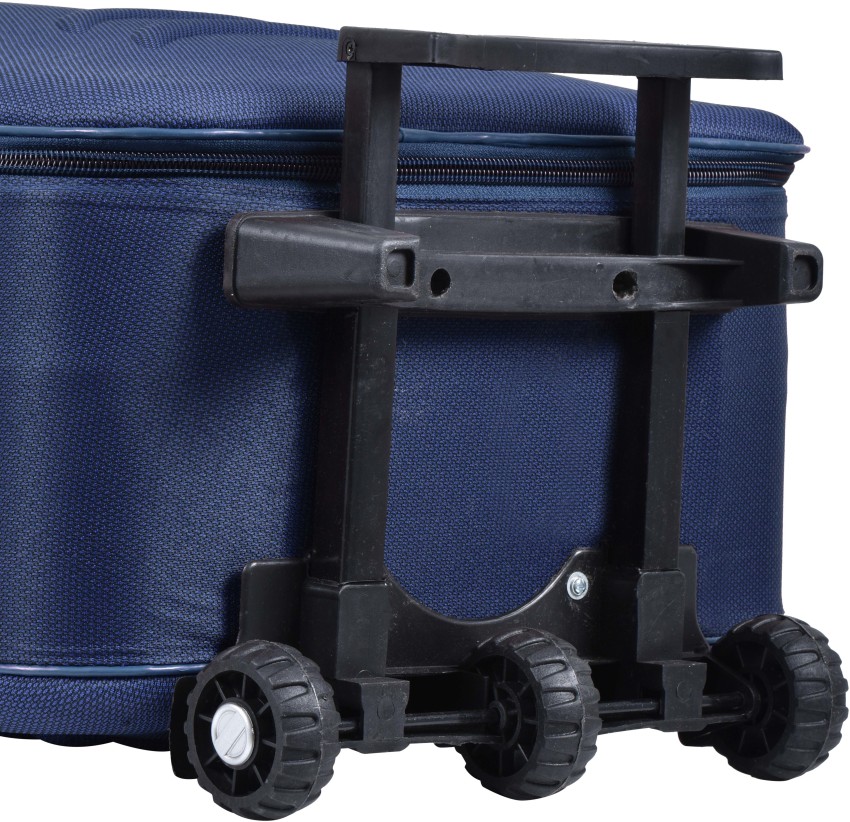 CITY BAG Medium Cabin Luggage bag (61cm)Trolley bag Two Wheel And Number  Lock Expandable Cabin & Check-in Set - 24 inch BLUE - Price in India