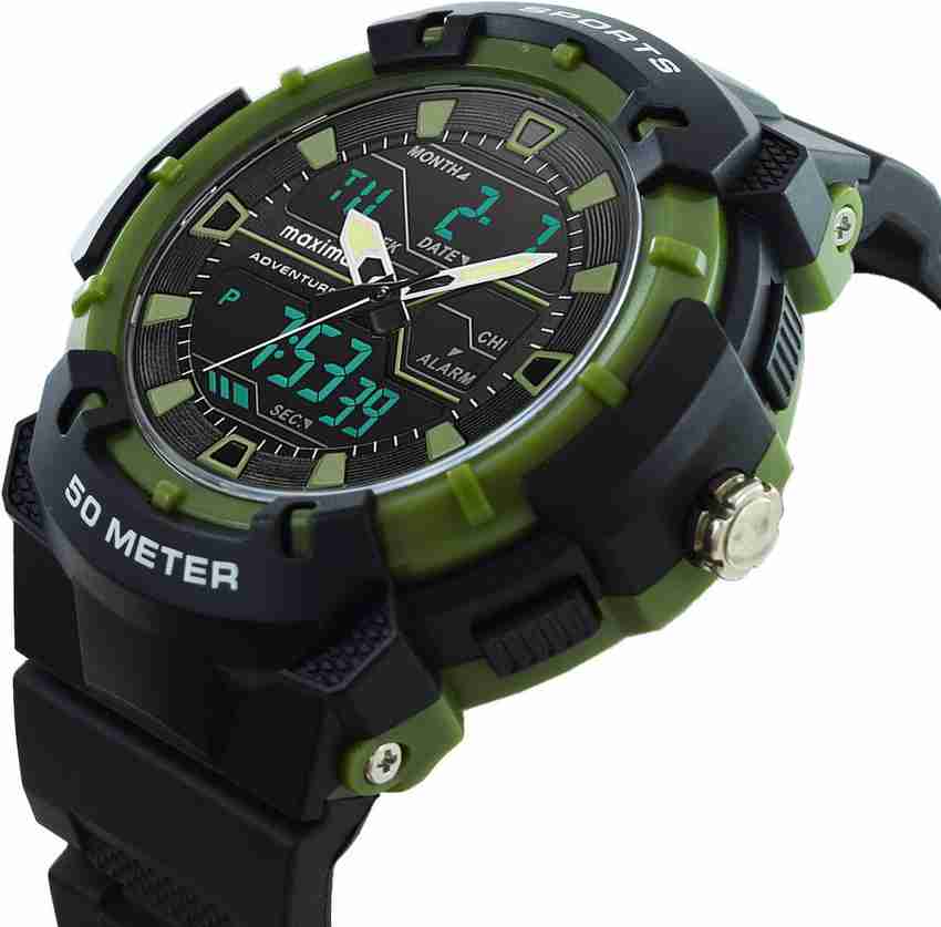 MAXIMA 61341PPAN Analog Digital Watch For Men Buy MAXIMA 61341PPAN Analog Digital Watch For Men 61341PPAN Online at Best Prices in India Flipkart