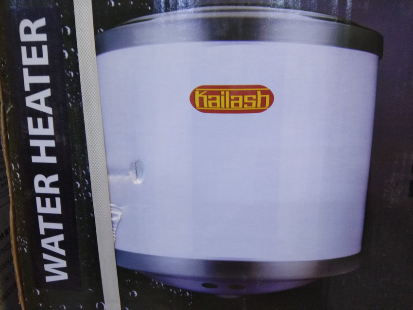 Kailash 15 L Storage Water Geyser (EWH ROUND, WHITE u0026 GREY) Price in India  - Buy Kailash 15 L Storage Water Geyser (EWH ROUND, WHITE u0026 GREY) online at  Flipkart.com