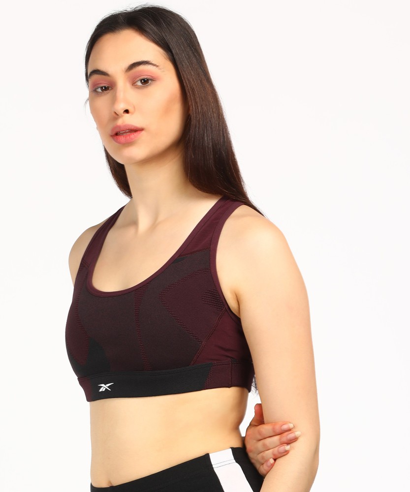 REEBOK TS Lux Racer Bra-Jacquard Women Sports Bra - Buy REEBOK TS Lux Racer  Bra-Jacquard Women Sports Bra Online at Best Prices in India