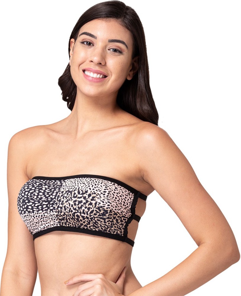 TWEENS Tweens Lightly Padded Strapless Printed Tube Bra Women