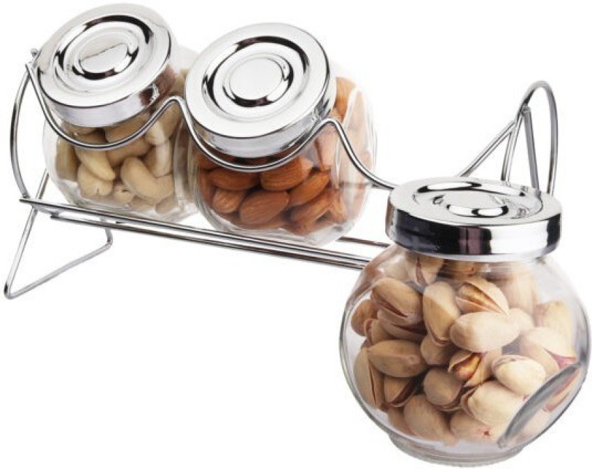 Stainless sale spice jars