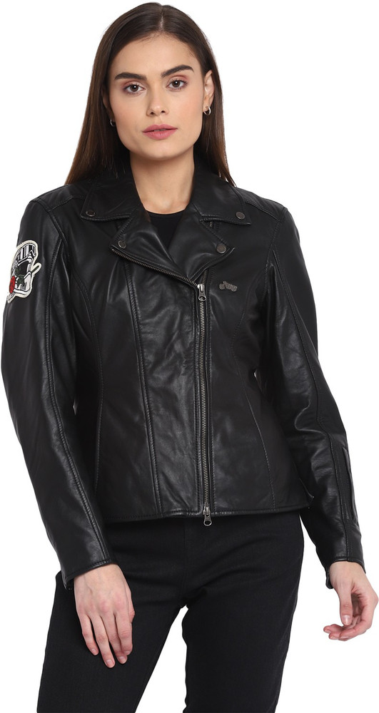 Leather jackets top for womens flipkart
