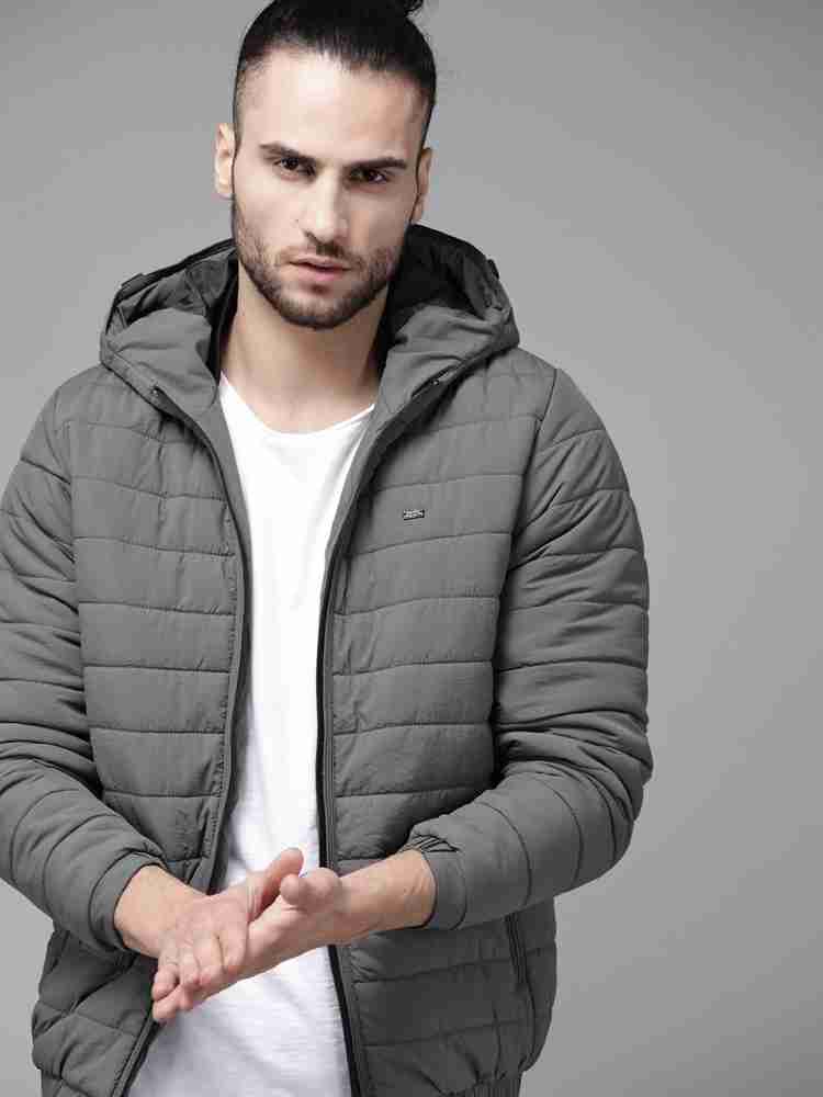 Buy The Roadster Lifestyle Co Men Black Solid Padded Jacket