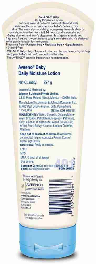 Aveeno baby hot sale lotion flipkart