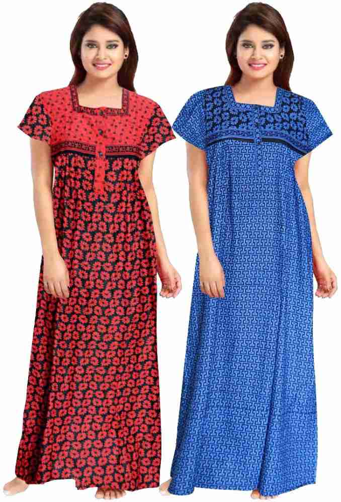 SUNJES Women Nighty Buy SUNJES Women Nighty Online at Best