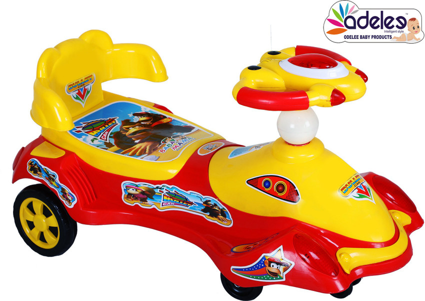 Twin push best sale along car