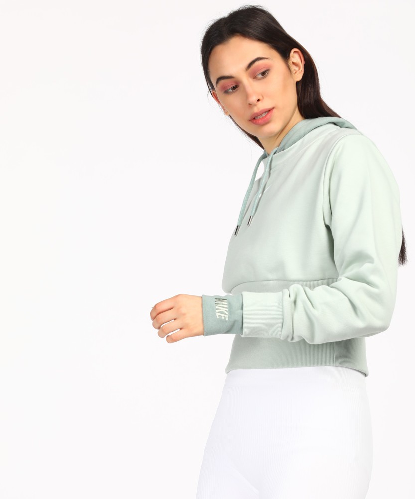 NIKE Full Sleeve Solid Women Sweatshirt - Buy NIKE Full Sleeve