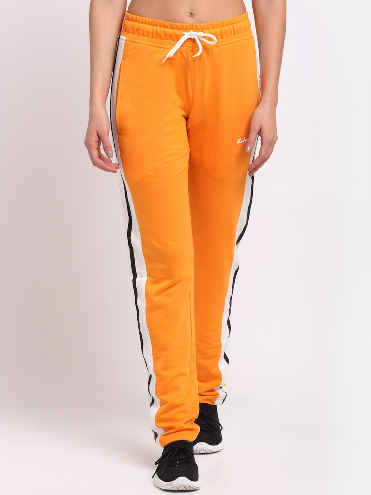 Orange track pants womens outlet