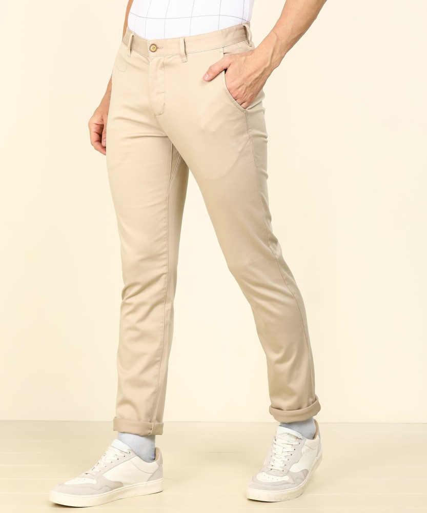 Buy Peter England Men Brown Solid Formal Trousers  Trousers for Men  1888214  Myntra