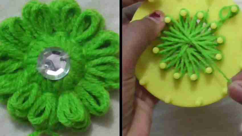 Woolen store flower image
