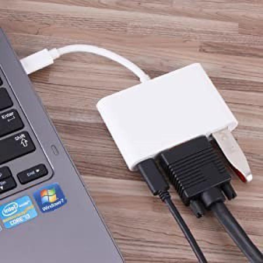 USB C to HDMI Adapter, USB 3.1 Type C Hub to Digital AV Multiport Adapter  with 4K Output, USB 3.0 Port/Charging Port Compatible  Chromebook/MacBook/iMac/Samsung/Projector/Monitor/Yoga 