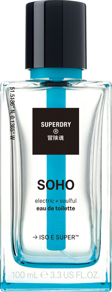 Buy Superdry UK SOHO Perfume Fragrance Eau de Toilette 100 ml