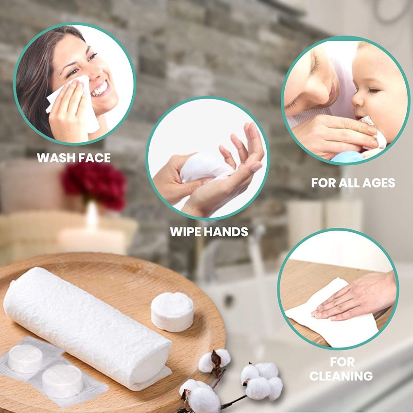 Buy FEMISTA 50Pcs. Disposable-Reusable Non-Woven Skin Care Facial