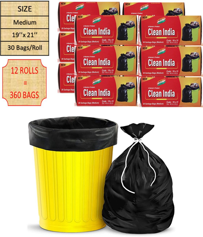 Garbage bags large size store