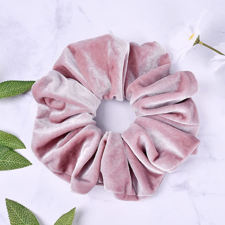 Belicia Big Velvet Scrunchies Large Hair Ties Oversized Silk Thick