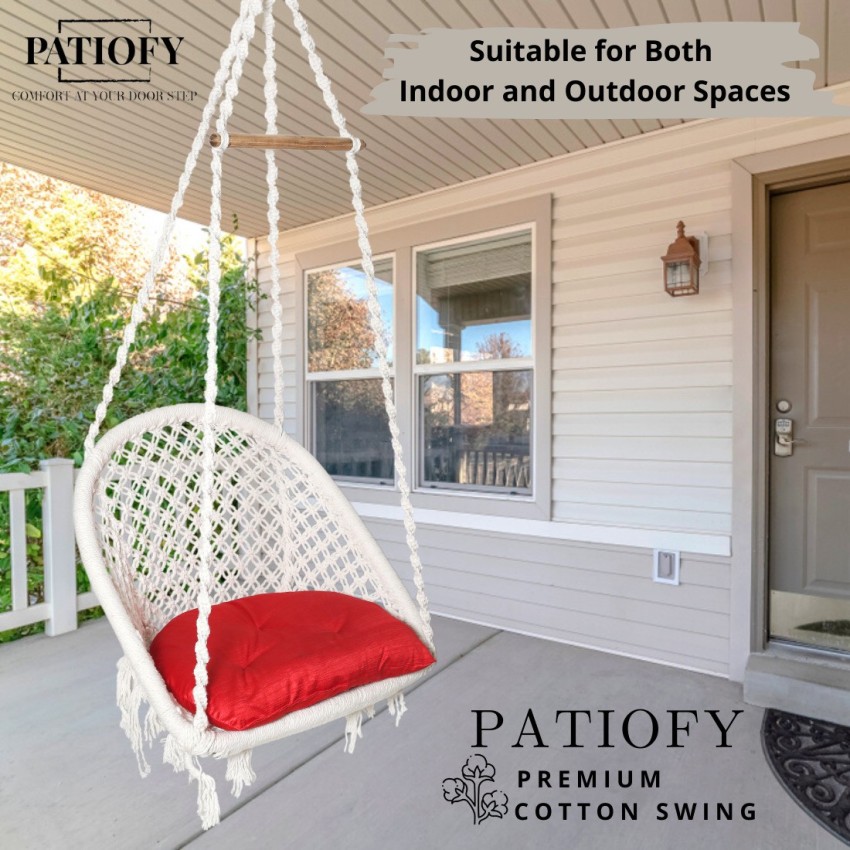 Patiofy cotton online swing