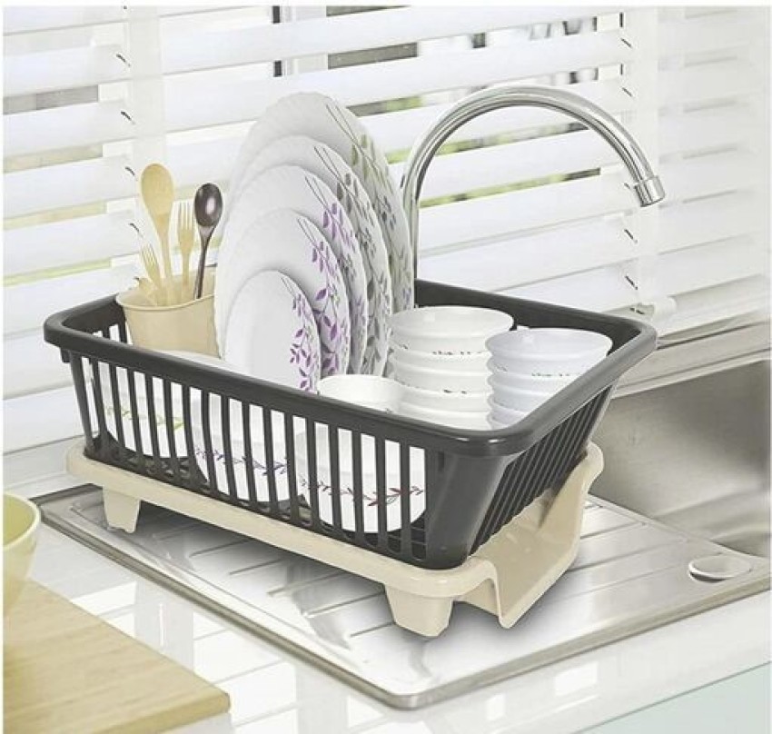 Buy Kitchen Storage Holder 3 Tier Pp Plastic Plate Dish Rack