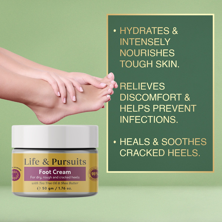 Organic foot cream for cracked heels online