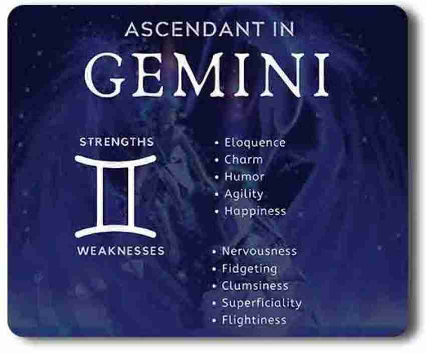 Yellow Alley Gemini Astrological Strengths And Weaknesses Mousepad