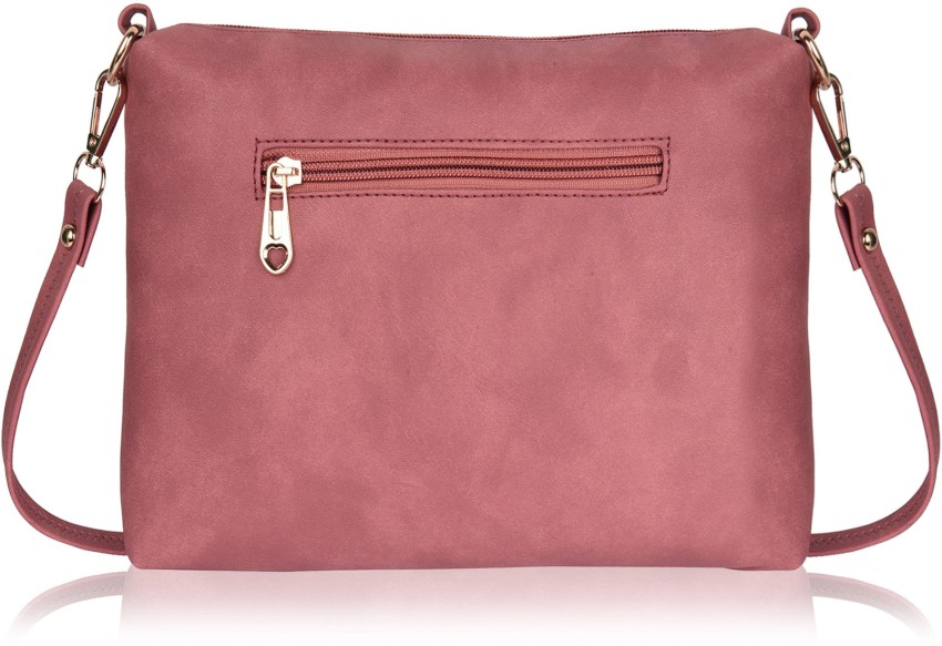 Shamriz Bag For Women Women & Girls Sling Bag With Adjustable Strap| Handbag| Purse| Side Sling Bag (Pink)