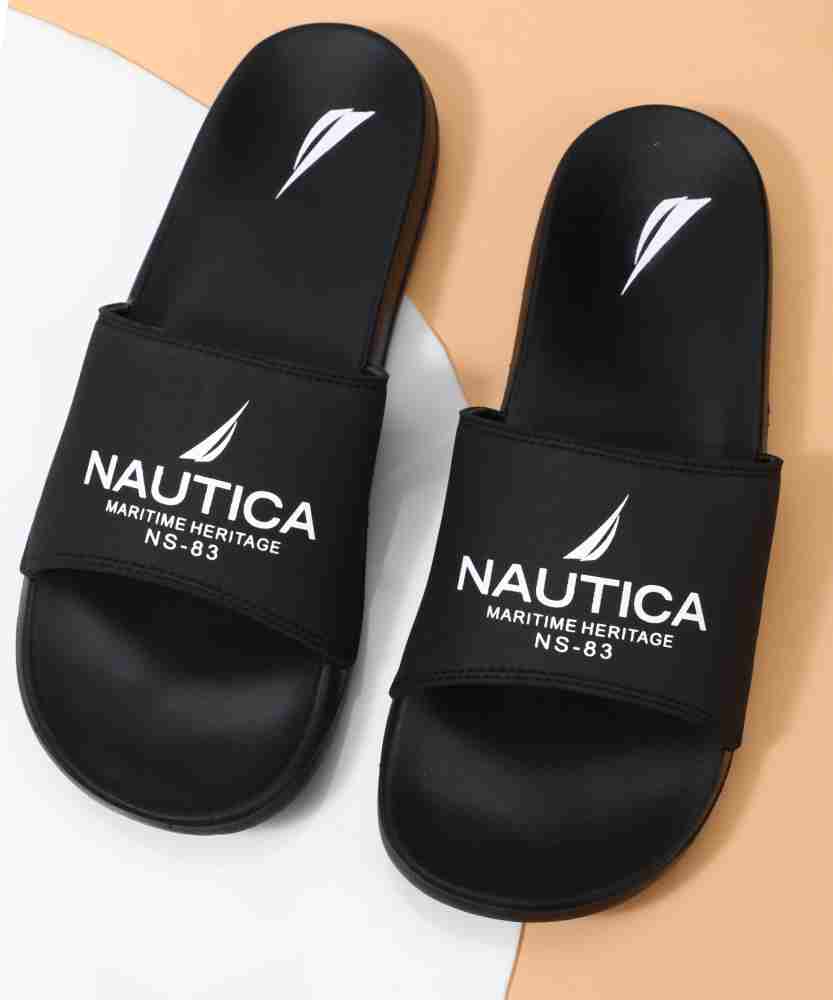 Black 2024 nautica slides