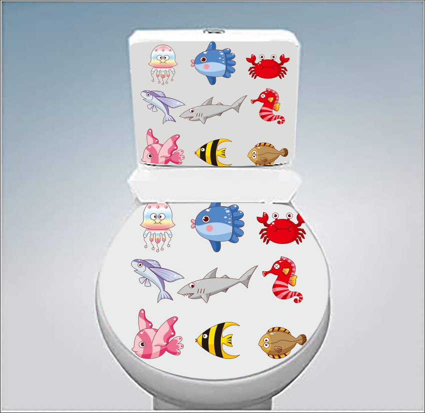 Fish toilet seat store