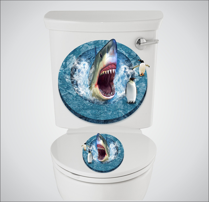 Fish outlet toilet seat